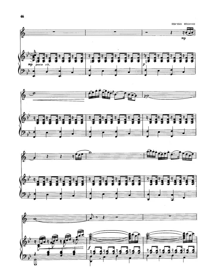 牧马之歌（单簧管+钢琴伴奏）