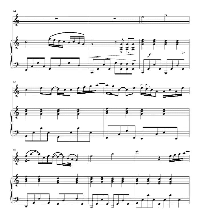 爱很简单（小提琴+钢琴）