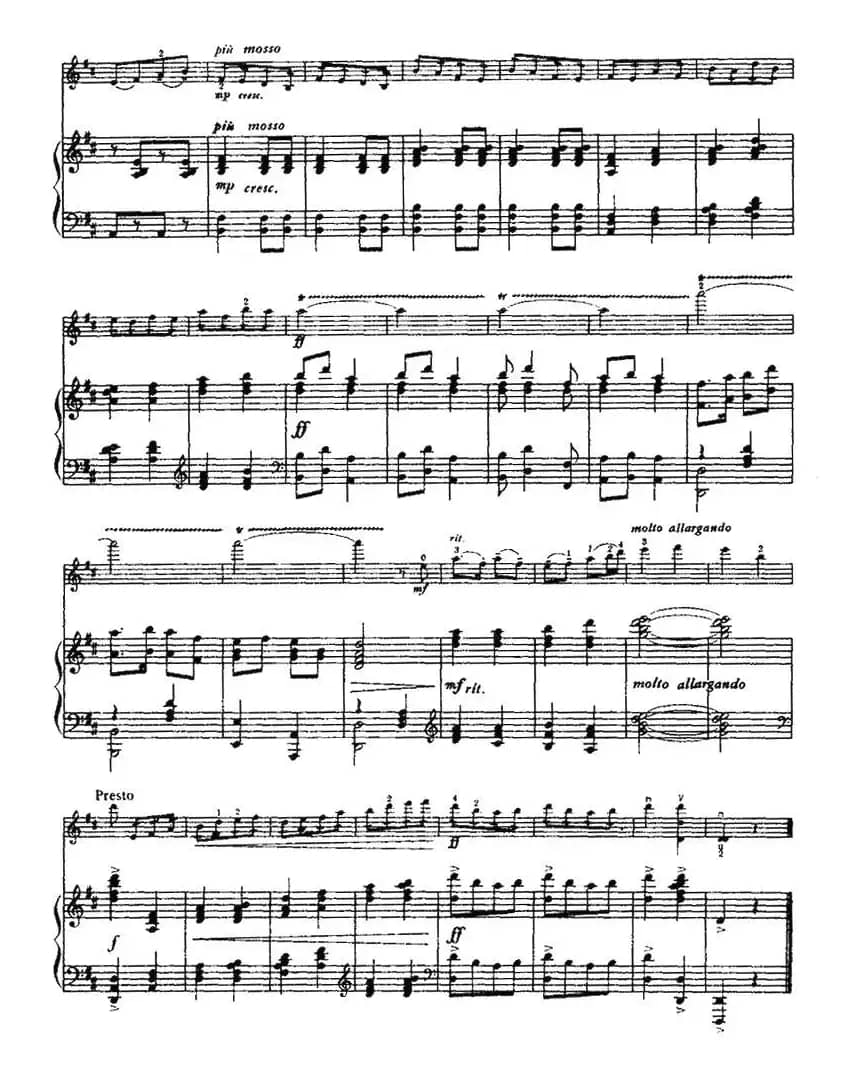 新春乐（小提琴+钢琴）