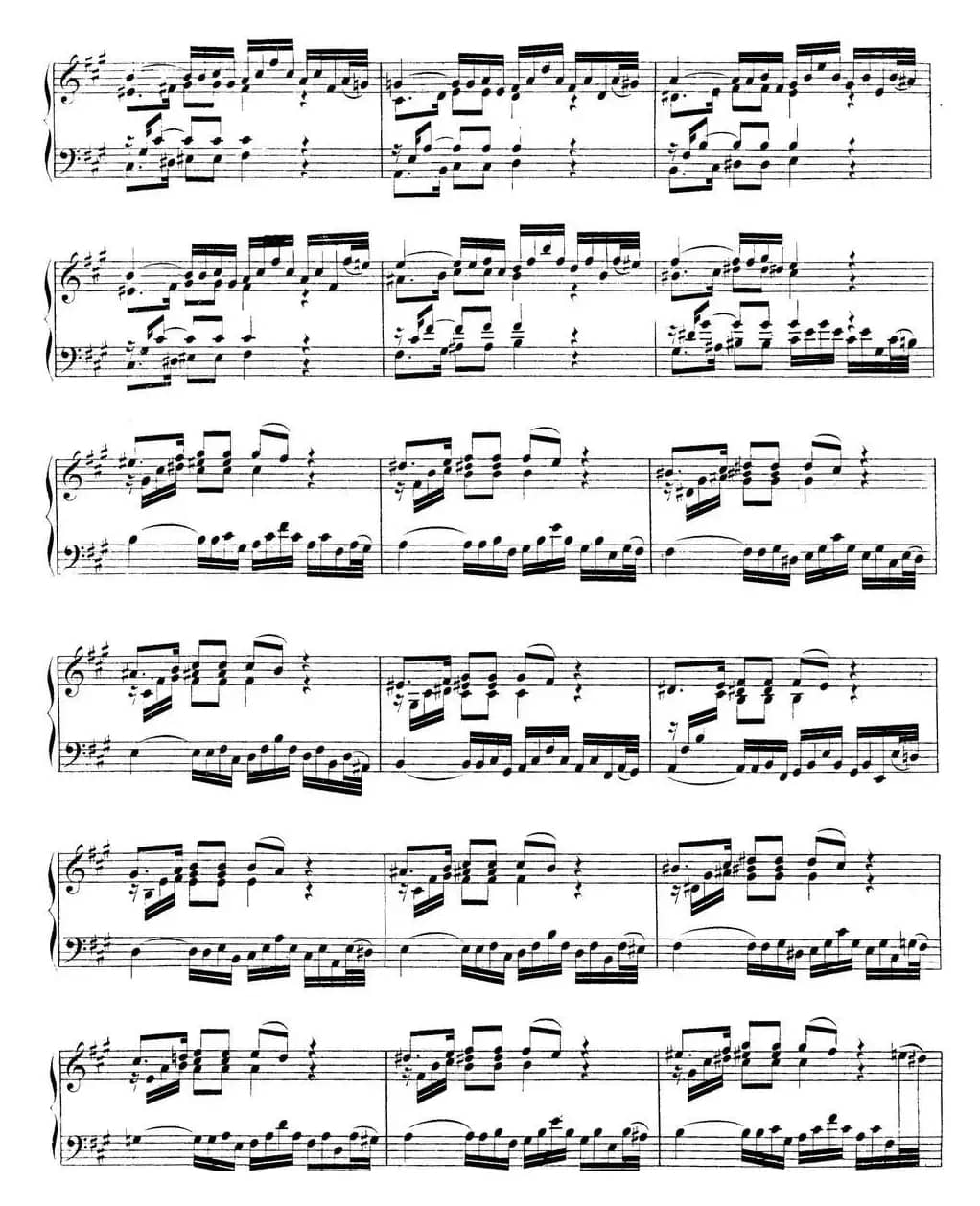 Toccata BWV 910（7首托卡塔·No.1 #F小调）