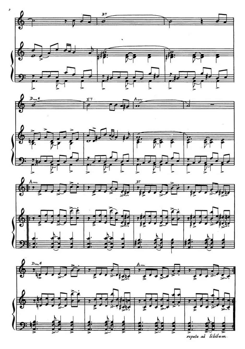 LIBERTANGO（自由探戈、小提琴+钢琴伴奏）