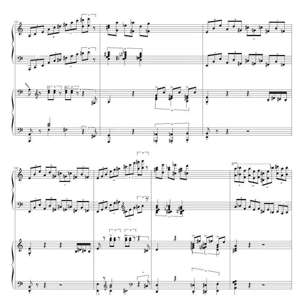 帕格尼尼主题狂想曲（Rhapsody on the theme by pagenini）