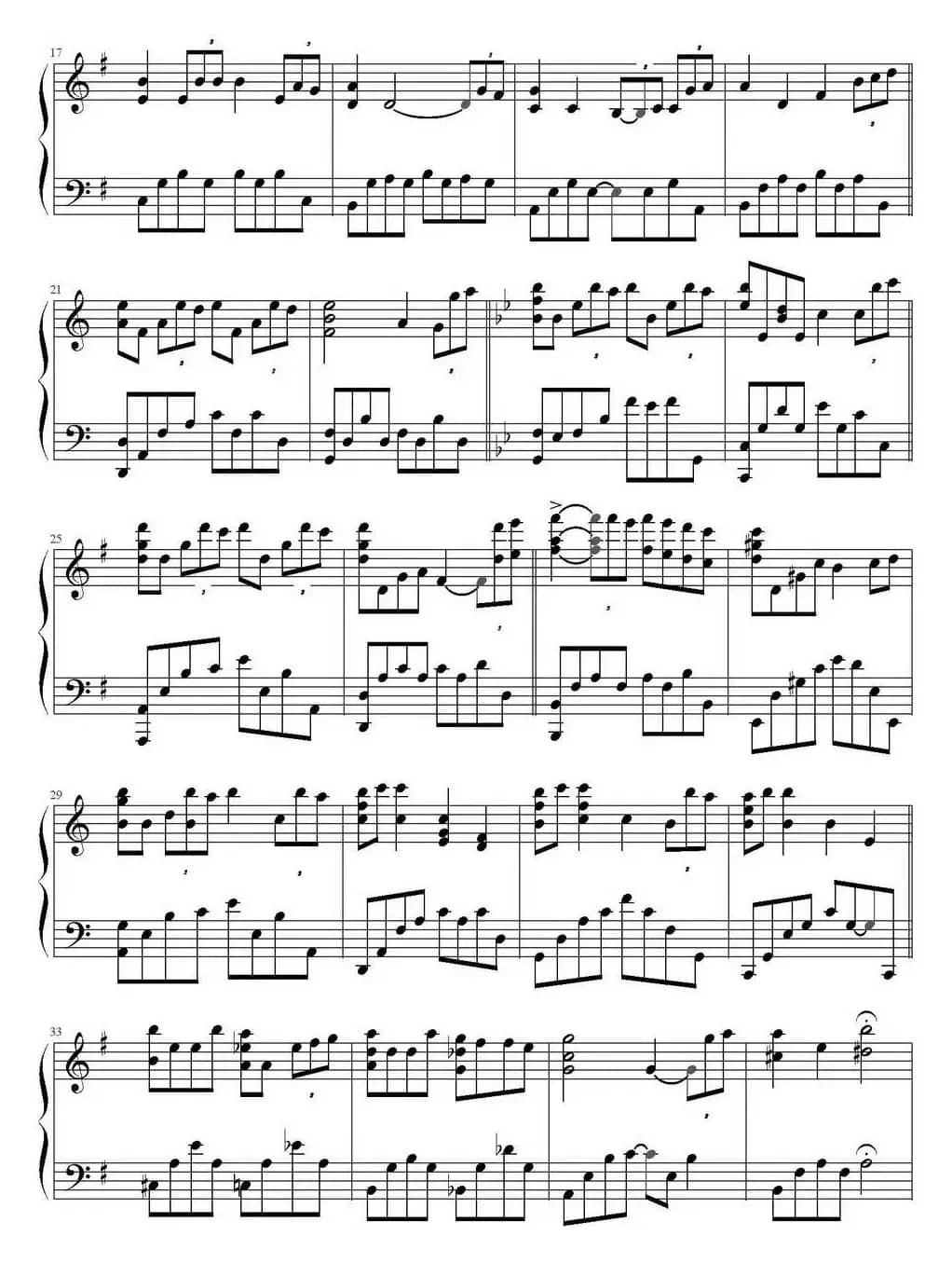 Falling（smswallow记谱版）