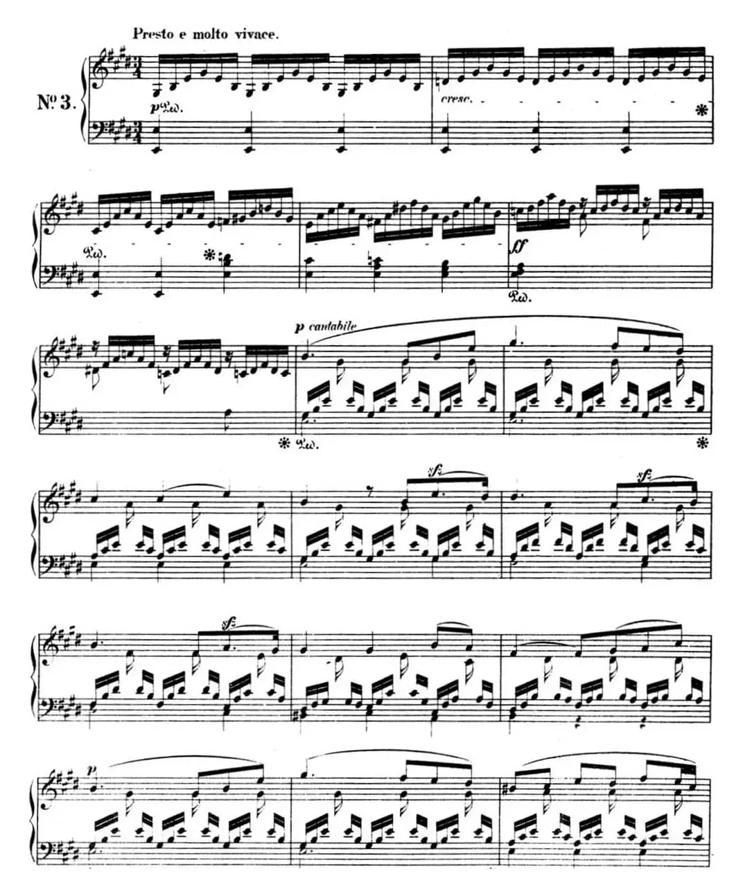 门德尔松无词歌Op.38（NO.3）