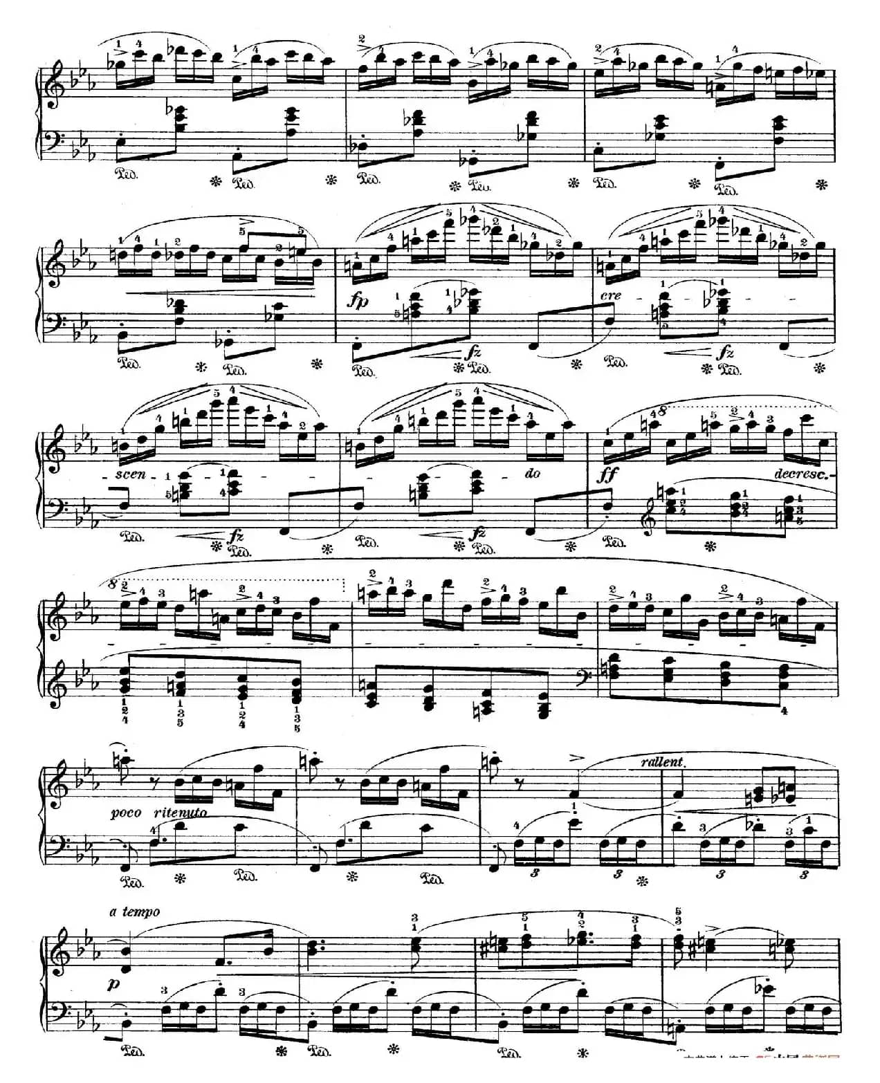 Rondo in E flat Major Op.16（降E大调回旋曲）