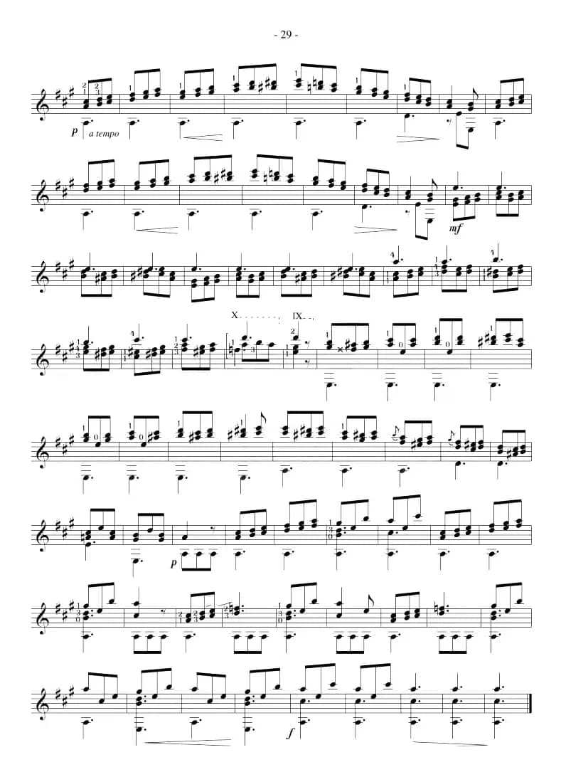 Sor-Coste《26 Studies》（STUDY 17）