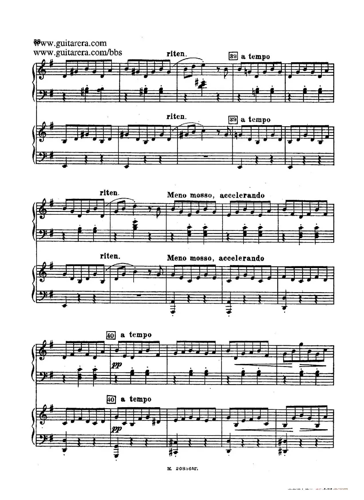第二双钢琴组曲 Suite for Two Pianos No.2 Op.17（2. 圆舞曲 Valse）