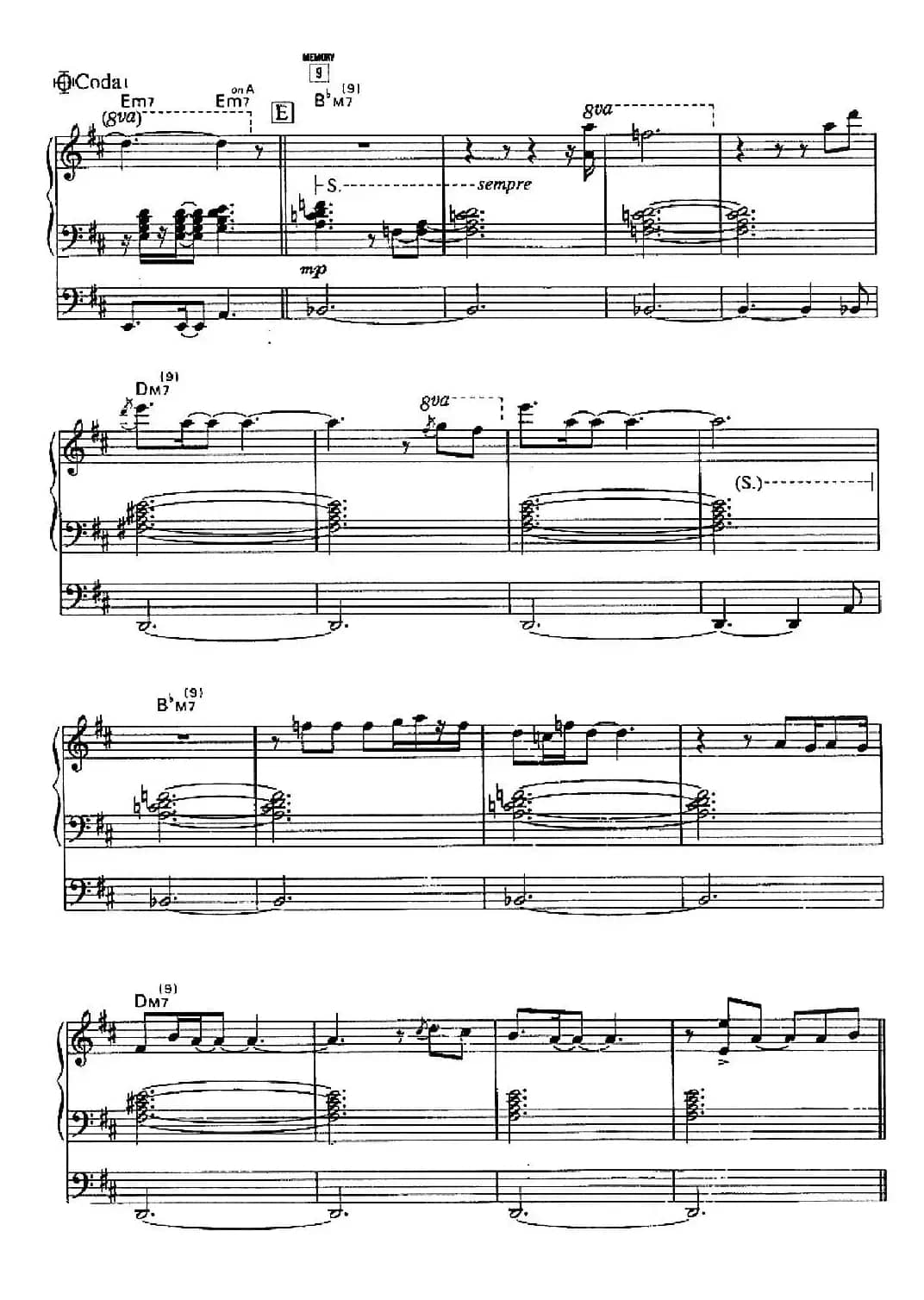 Message From The Wind（双排键电子琴谱）