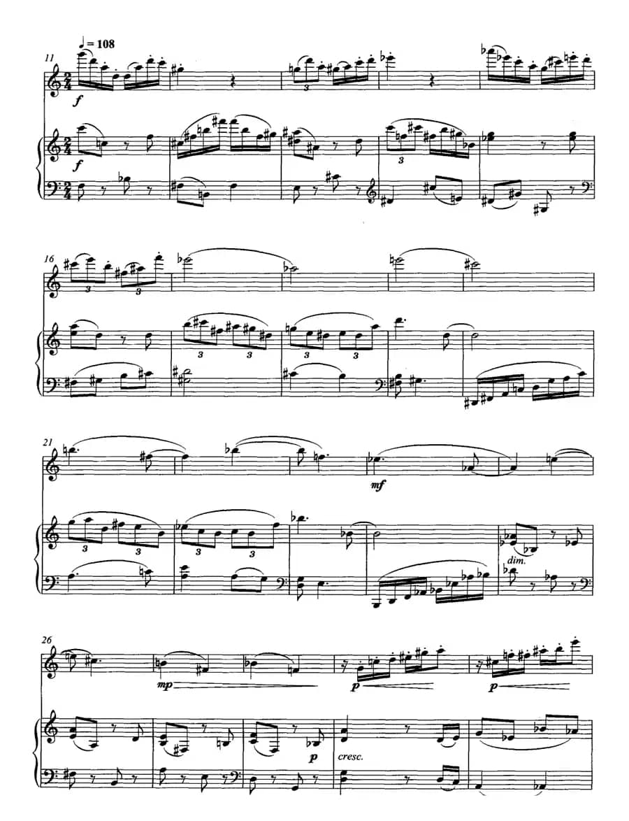 丹霞山胜景（长笛与钢琴）