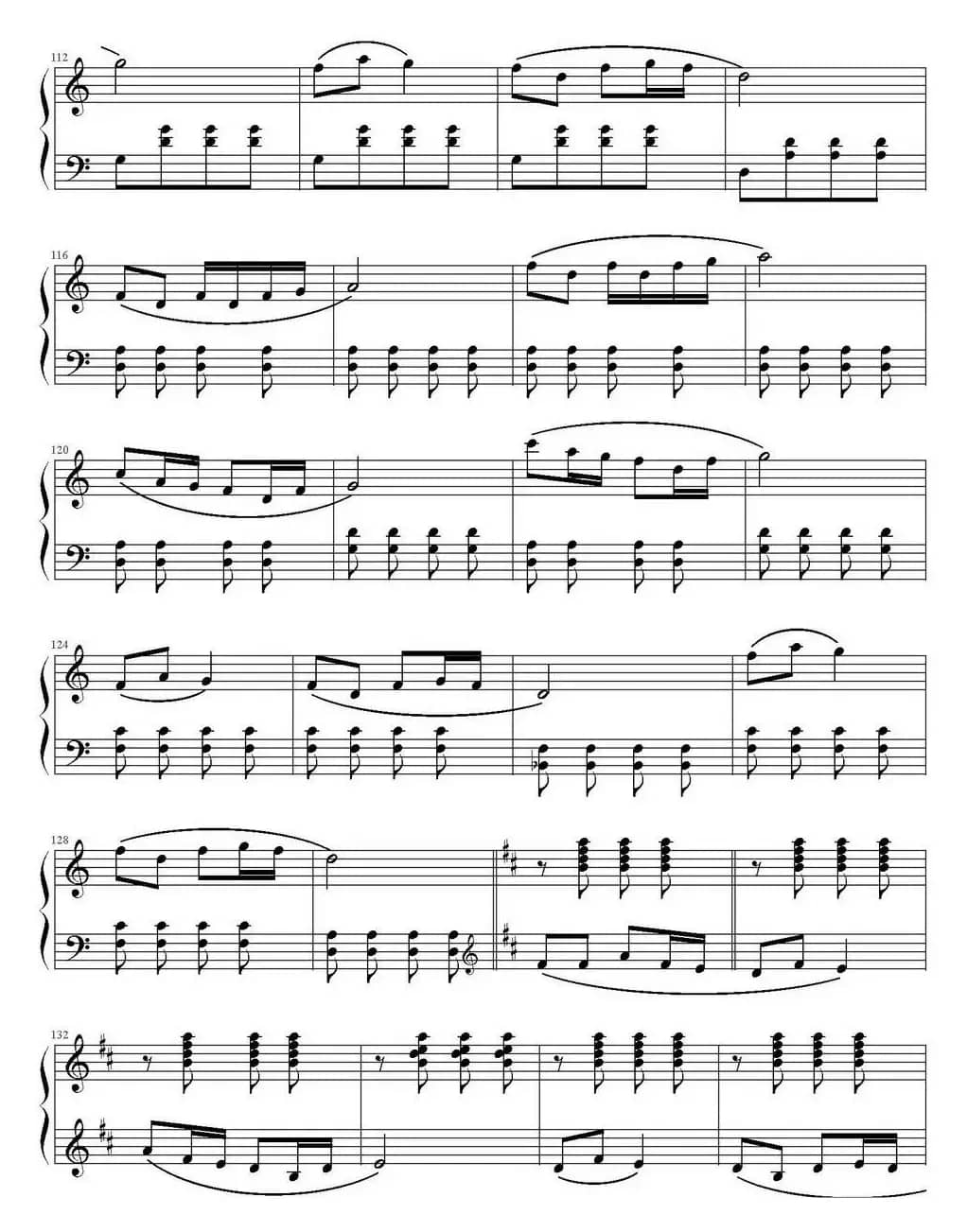 采茶扑蝶（弹琴吧制谱版）