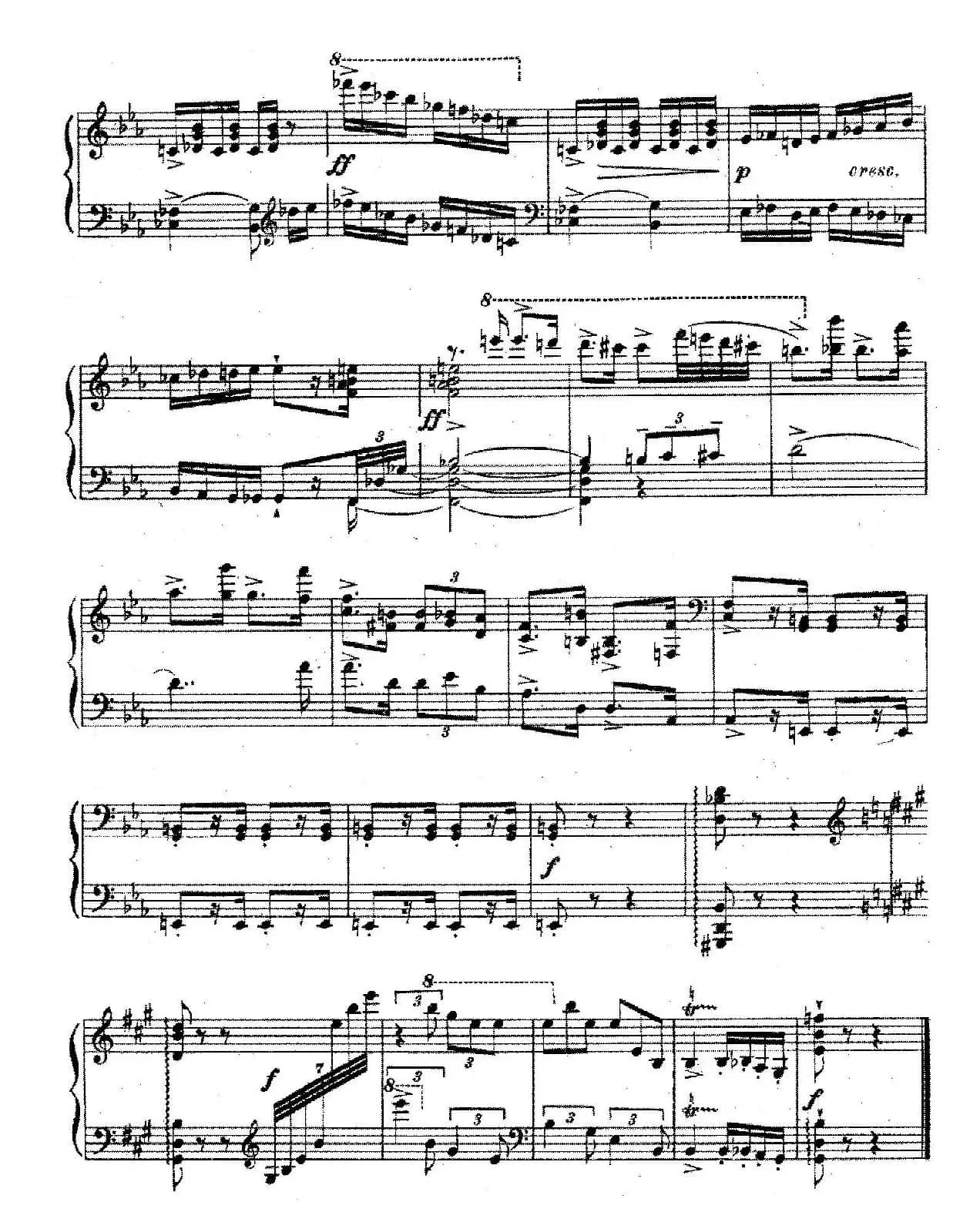 Ten Pieces from Cinderella Op.97（10首小品 - 选自舞剧《灰姑娘》·3）