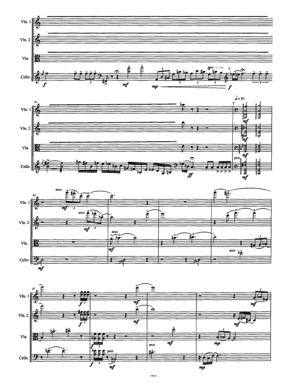 琴趣（弦乐四重奏）