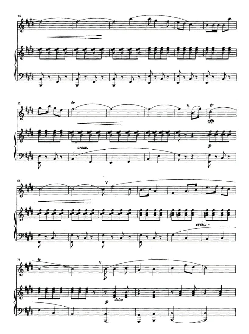 沂蒙山抒怀（钢琴伴奏）