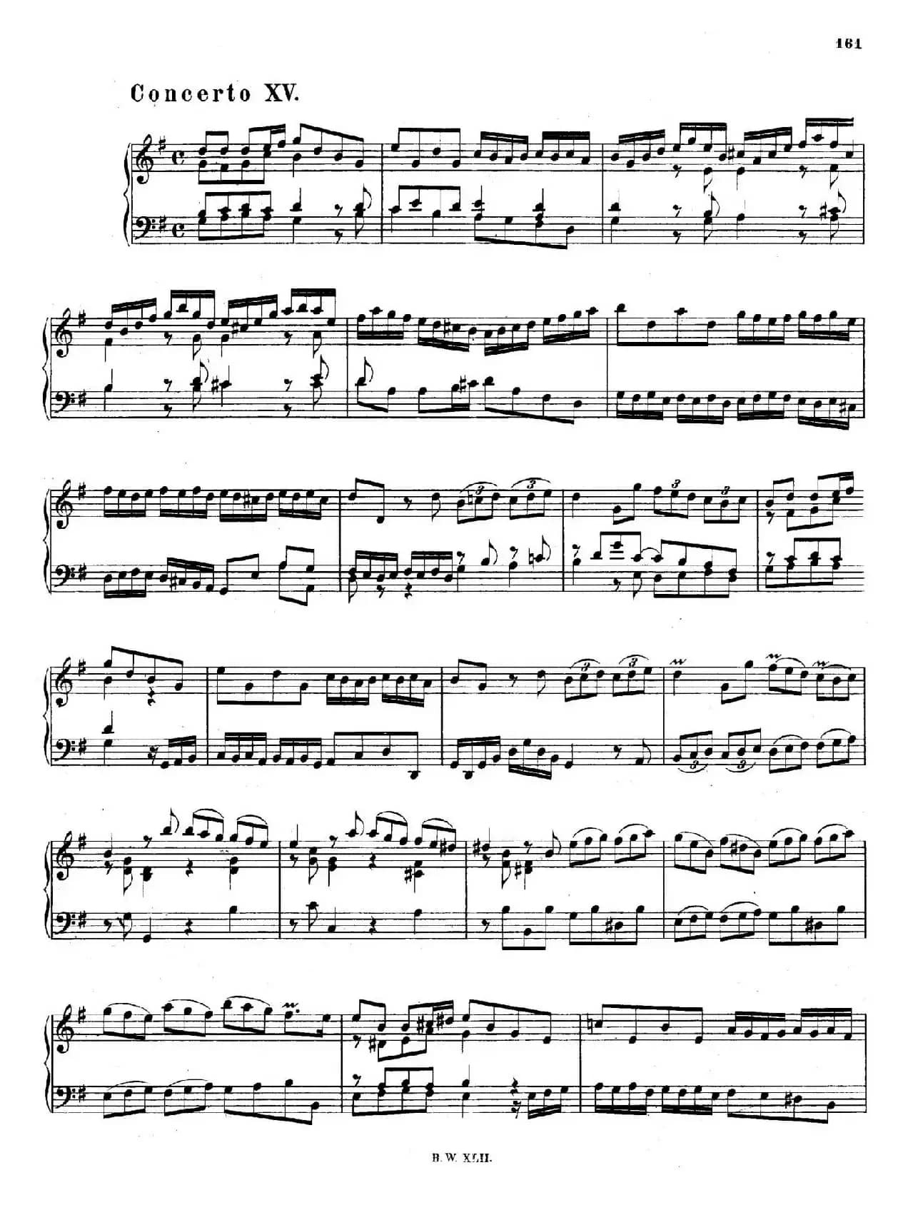 16 Concertos BWV 972-987(十六首为独奏古钢琴而作的协奏曲)(P101——112)