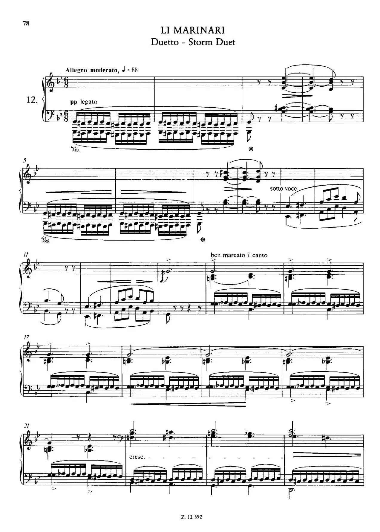 Soirées Musicales S.424（《音乐晚会（全12首）》第12首）