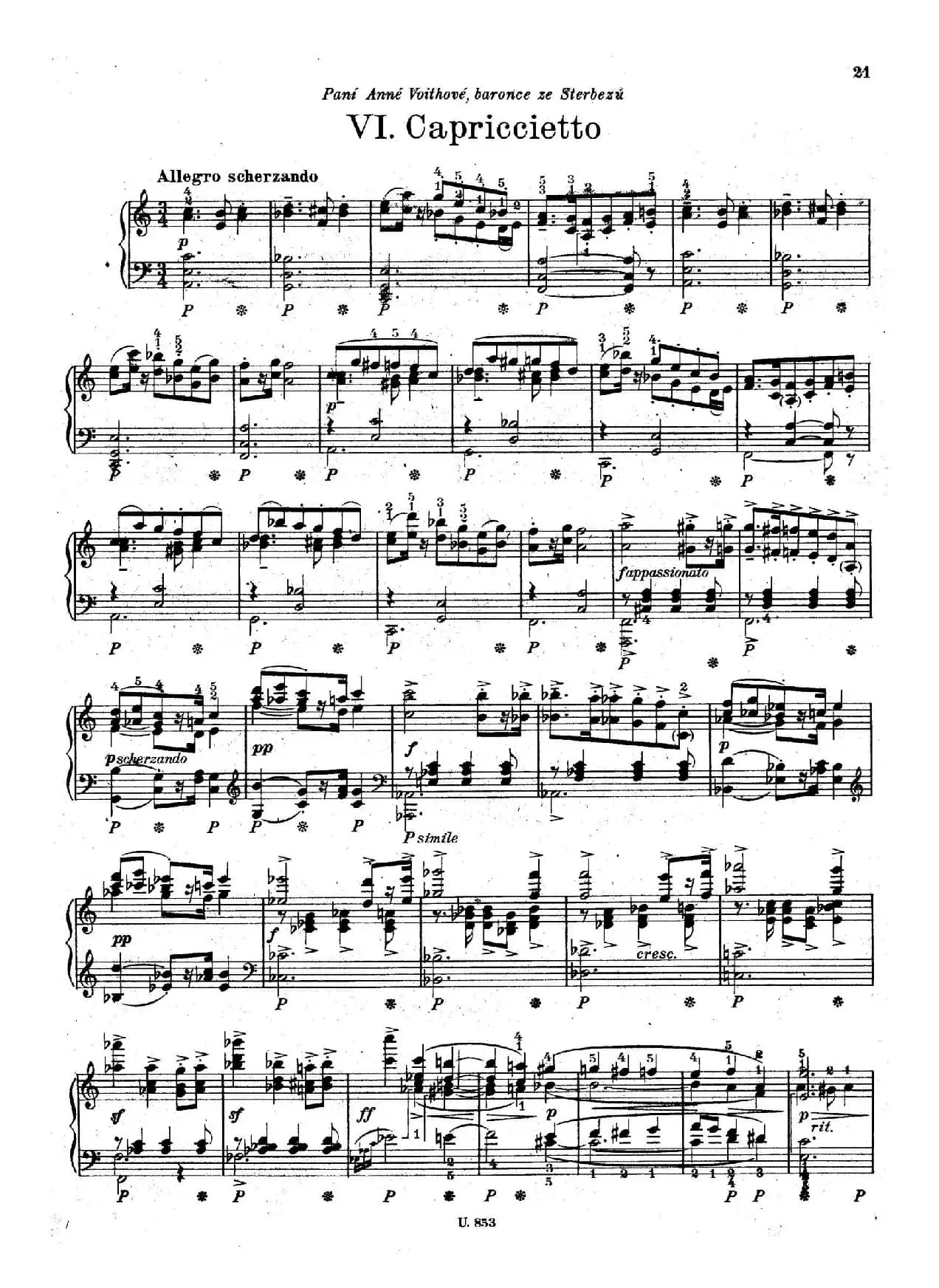 Six Piano Pieces Op.7（6首钢琴小品·Ⅵ）