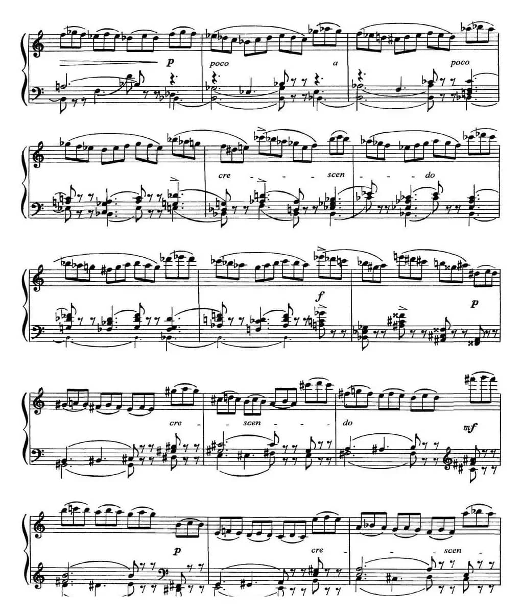 柴可夫斯基18首钢琴小品Op.72（10.Scherzo-fantaisie）