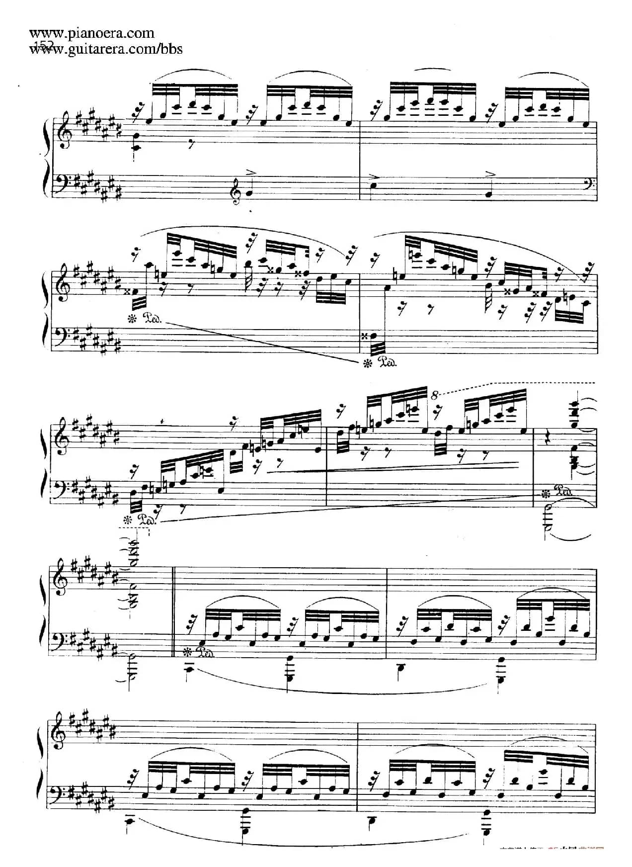 Allegro de Concierto（升C大调音乐会快板）