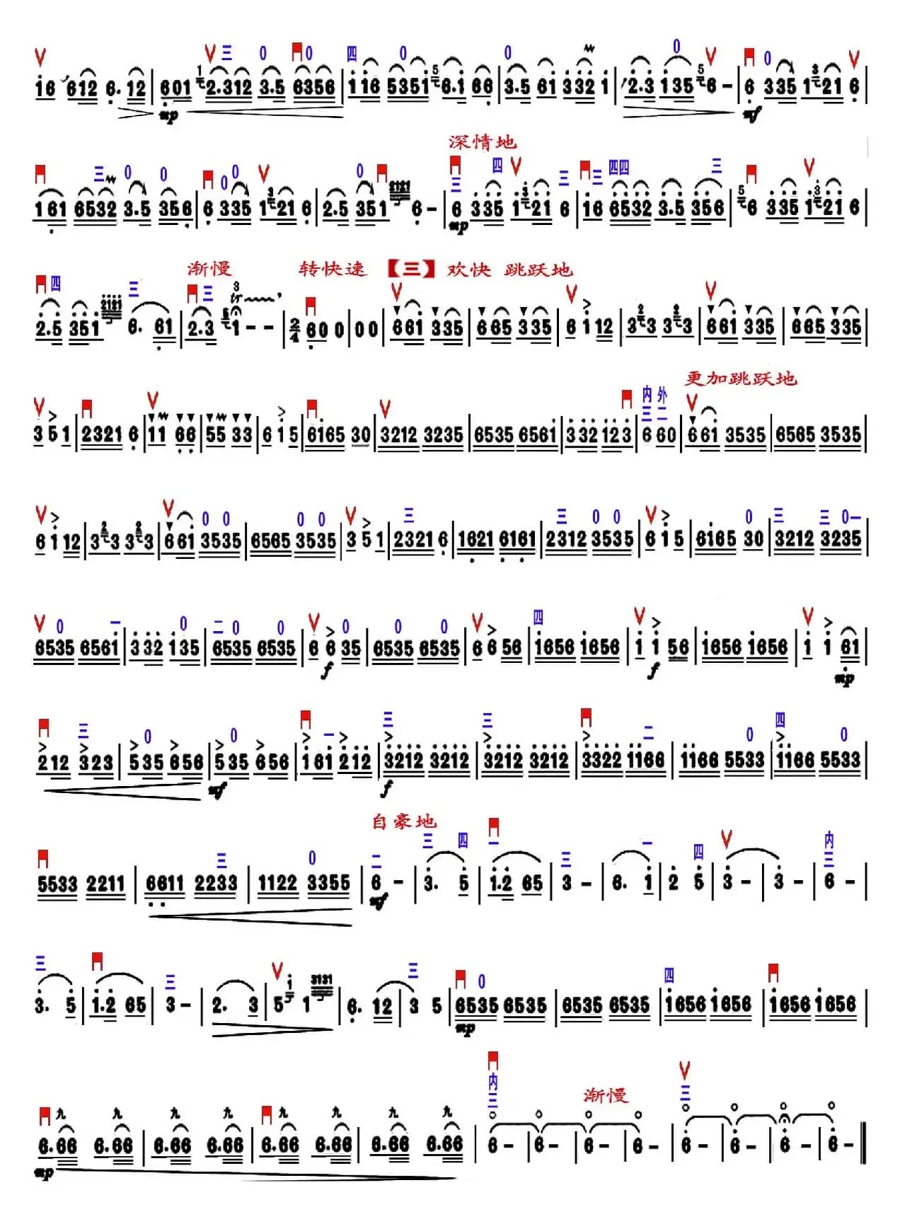 奔驰在千里草原（精益制谱版）