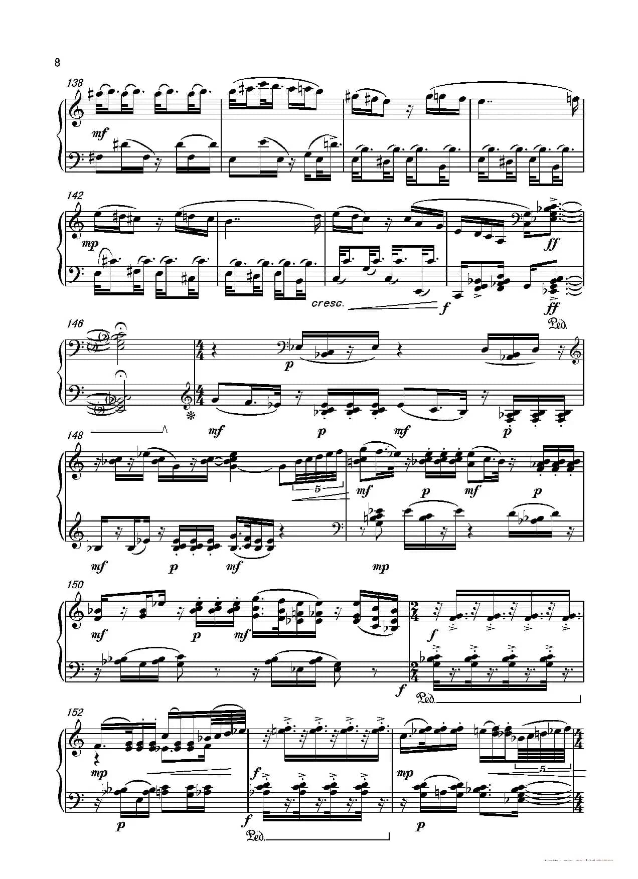 第五钢琴奏鸣曲Piano Sonata No.5