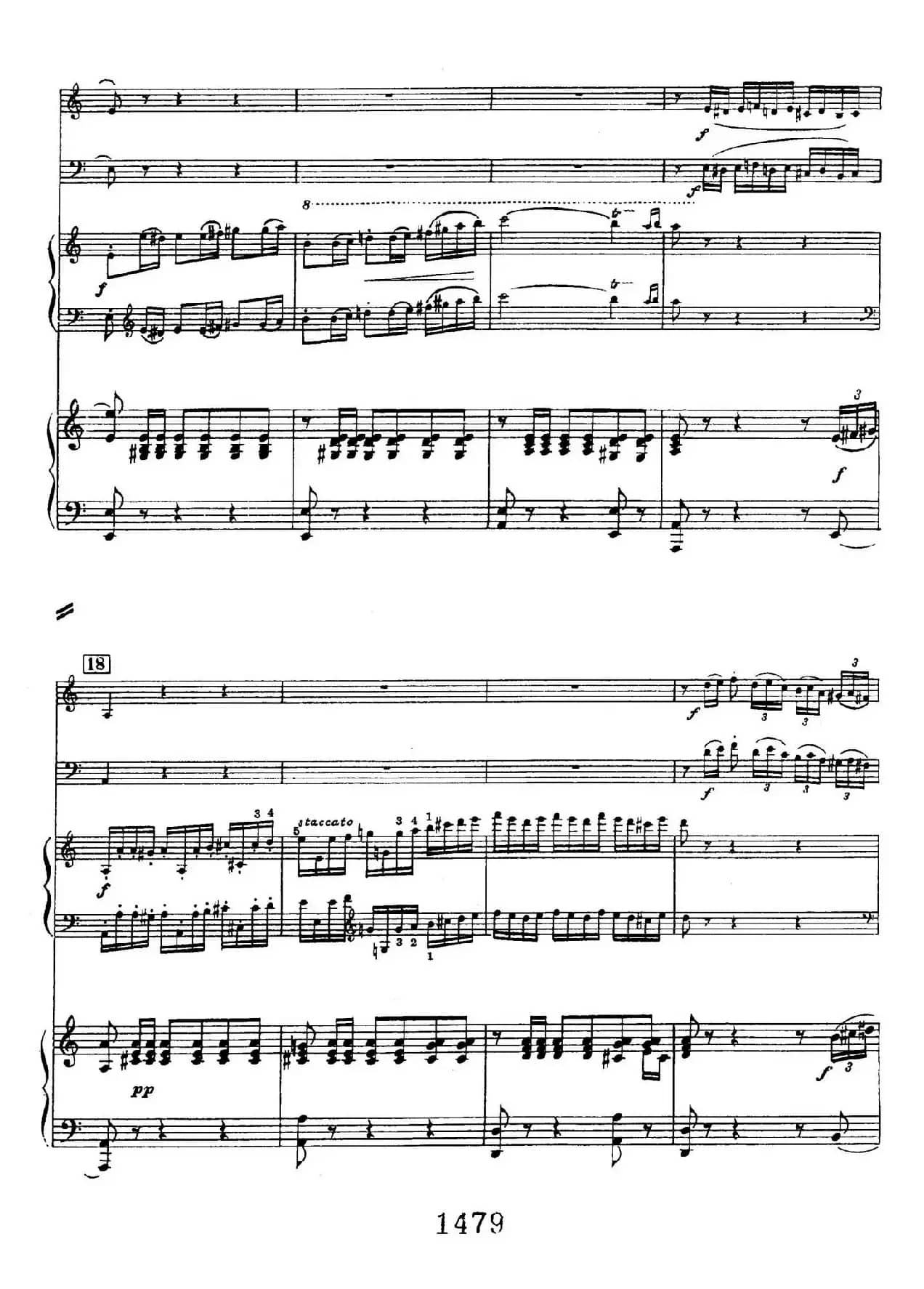 Triple Concerto in C Major Op.56(C大调三重协奏曲·双钢琴·Ⅲ)