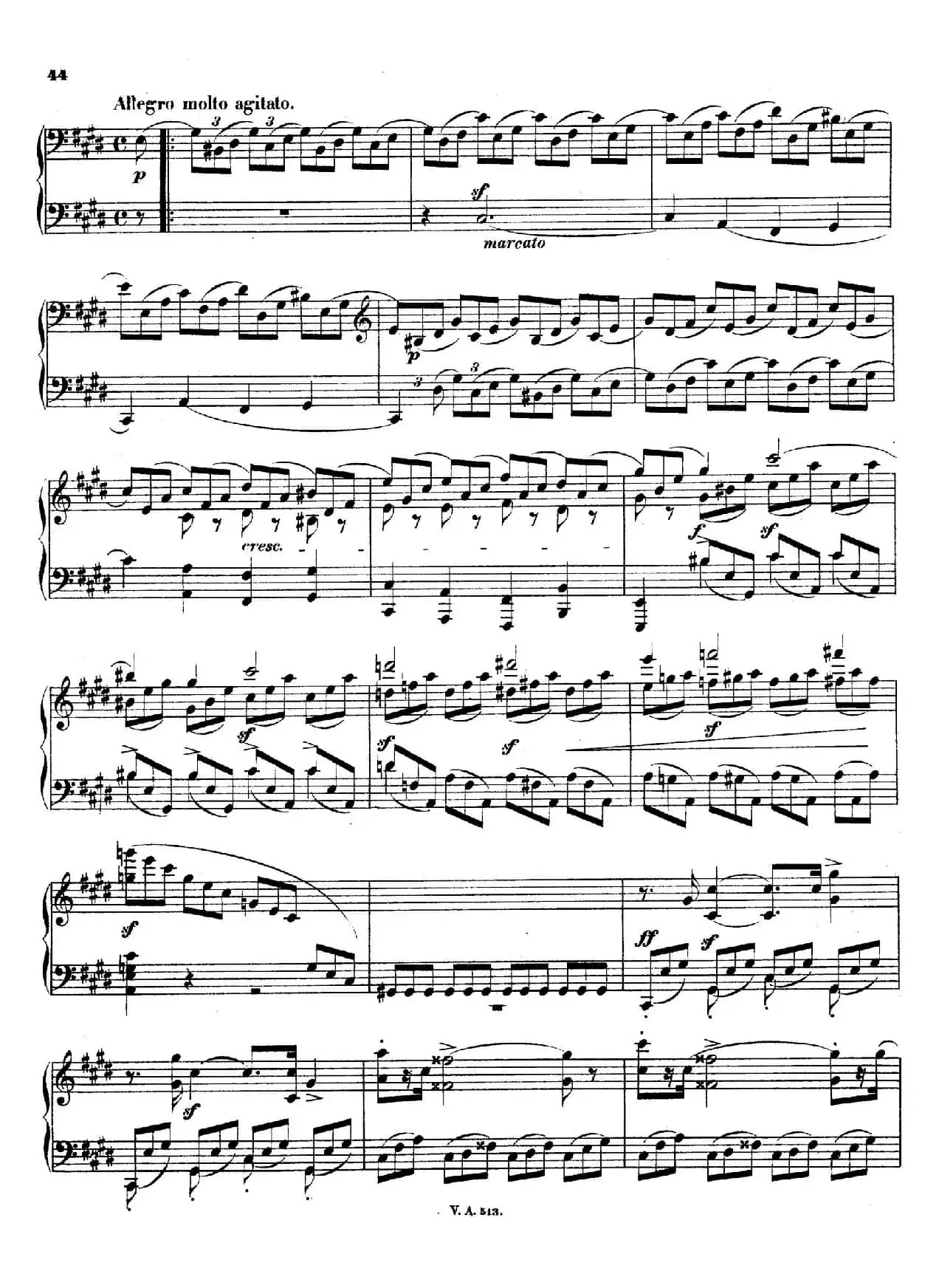 升c小调第一钢琴奏鸣曲（Op.6）