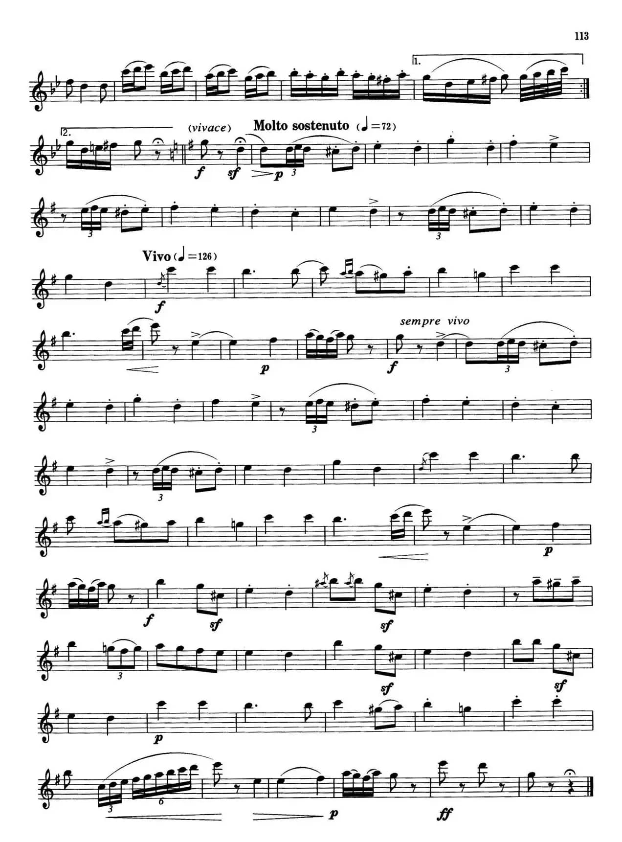 萨克斯管业余考级教程六级乐曲（6首）