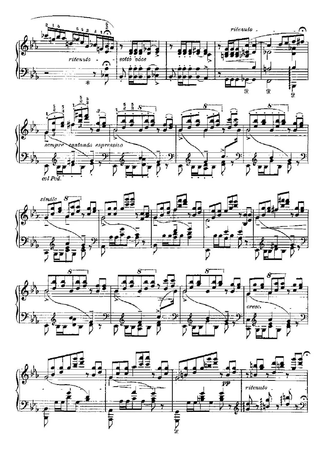 Two Polonaises S.223（2首波洛奈兹舞曲·c小调）