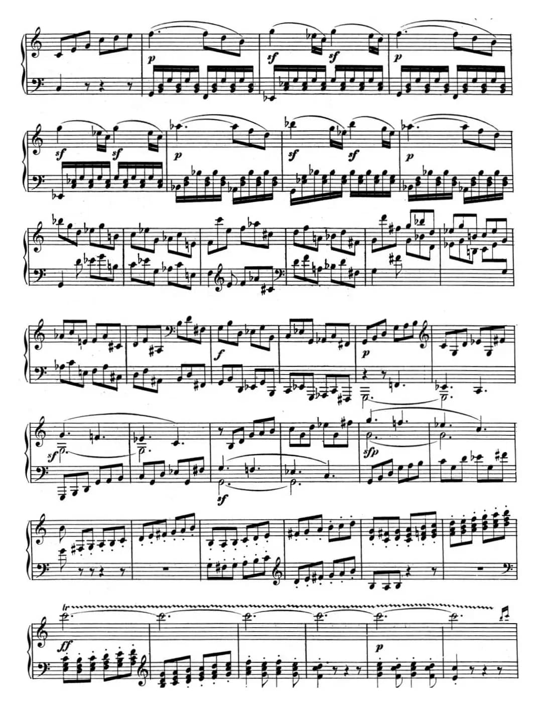 贝多芬钢琴奏鸣曲03 C大调 Op.2 No.3 C major