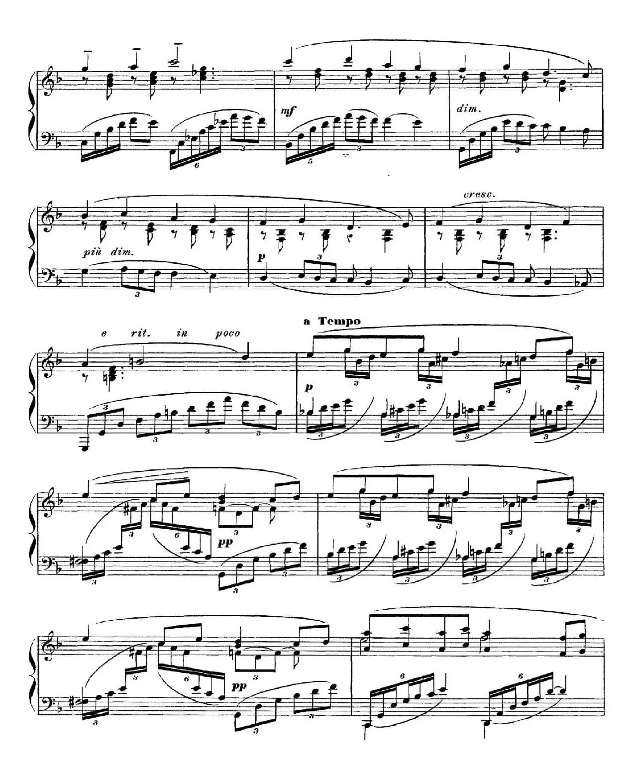 Ballade in F Major（F大调叙事曲）