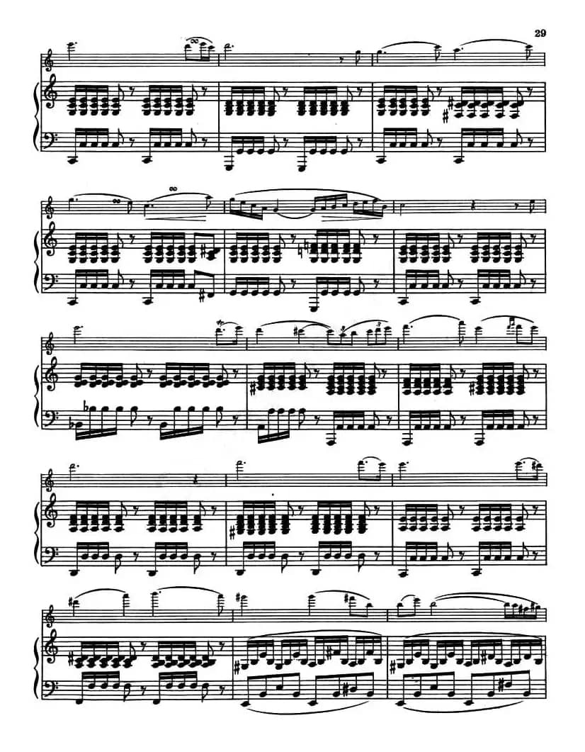 AIR VARIE No.6（天空变奏曲）（小提琴+钢琴伴奏）