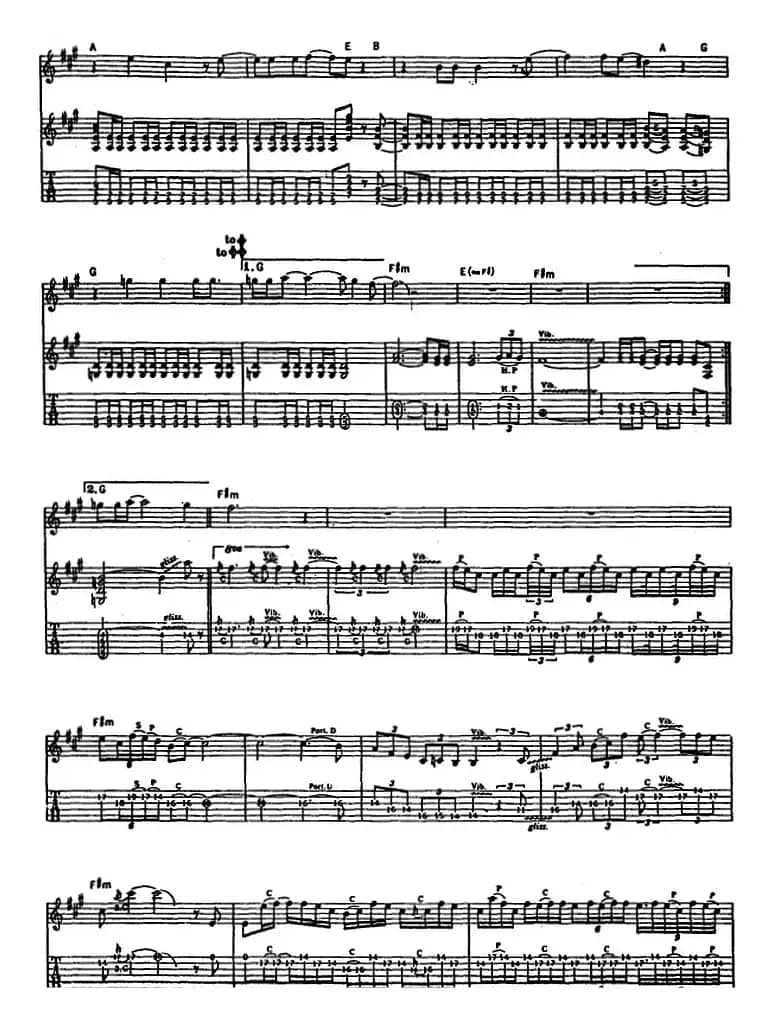 太阳出来了（电吉他）