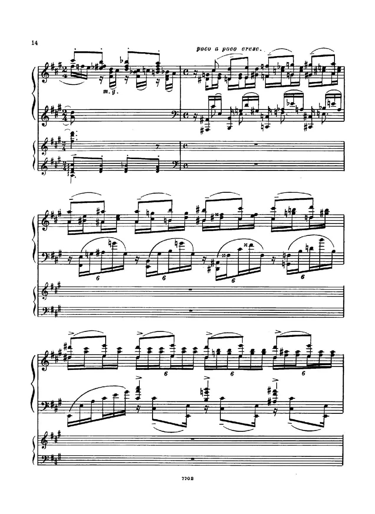 升f小调第一钢琴协奏曲 Op.1（双钢琴版）