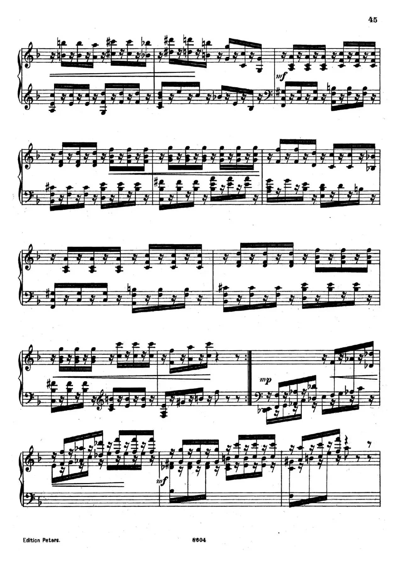 Six Etudes Op.23（6首练习曲·Ⅴ）