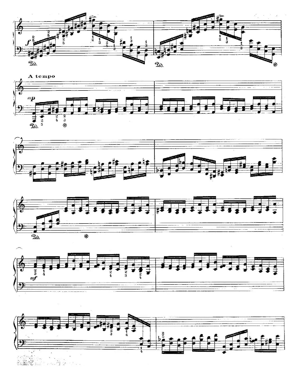 12 Etudes For The Left Hand Op.92 No.3(12首为左手而作的钢琴练习曲)