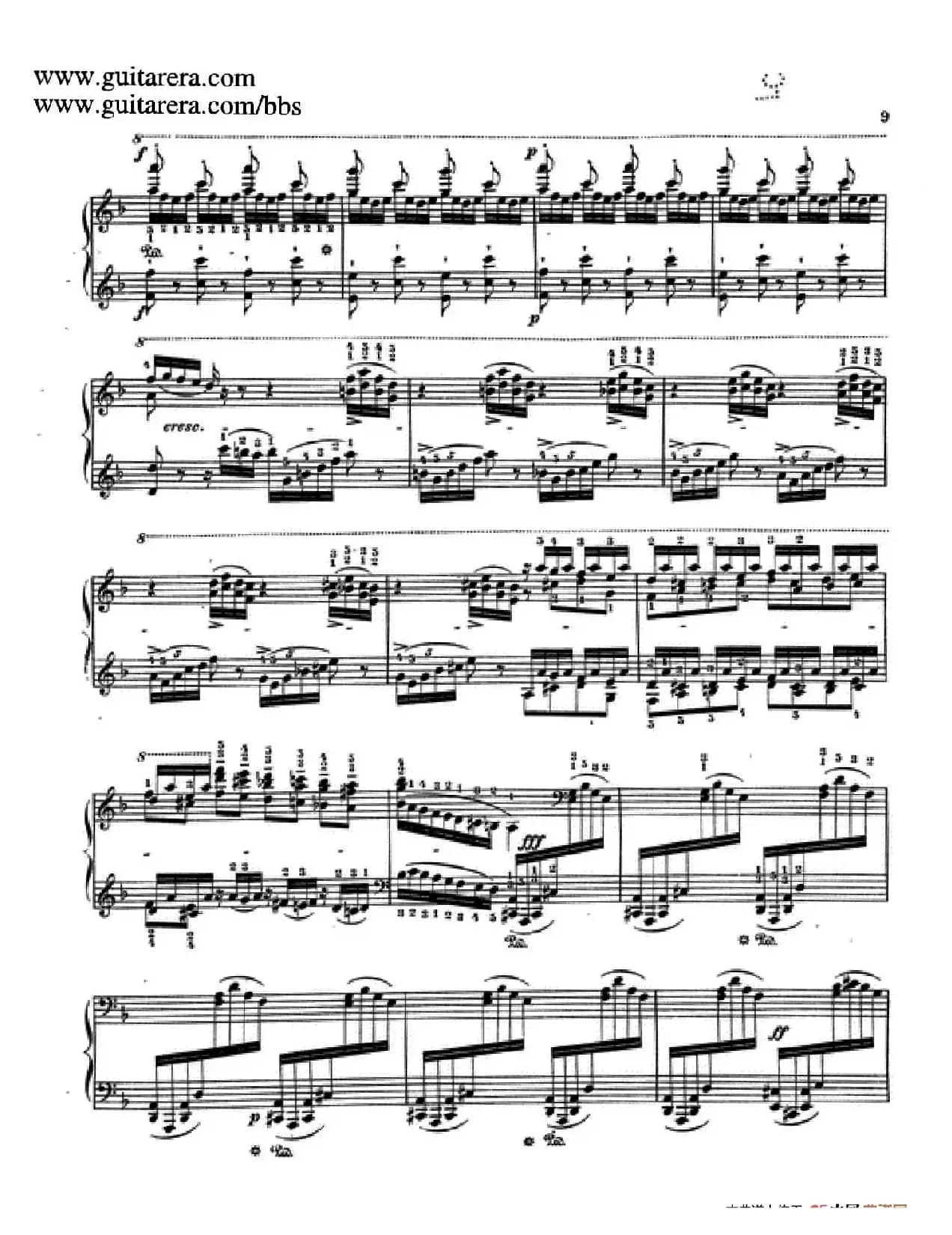 d小调托卡塔与赋格（BWV 565·陶西格改编钢琴独奏版）