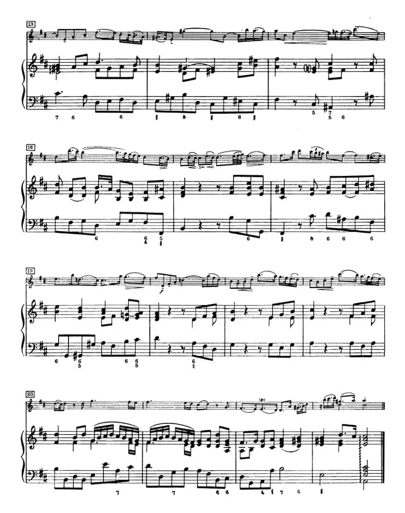 第四奏鸣曲（小提琴+钢琴）