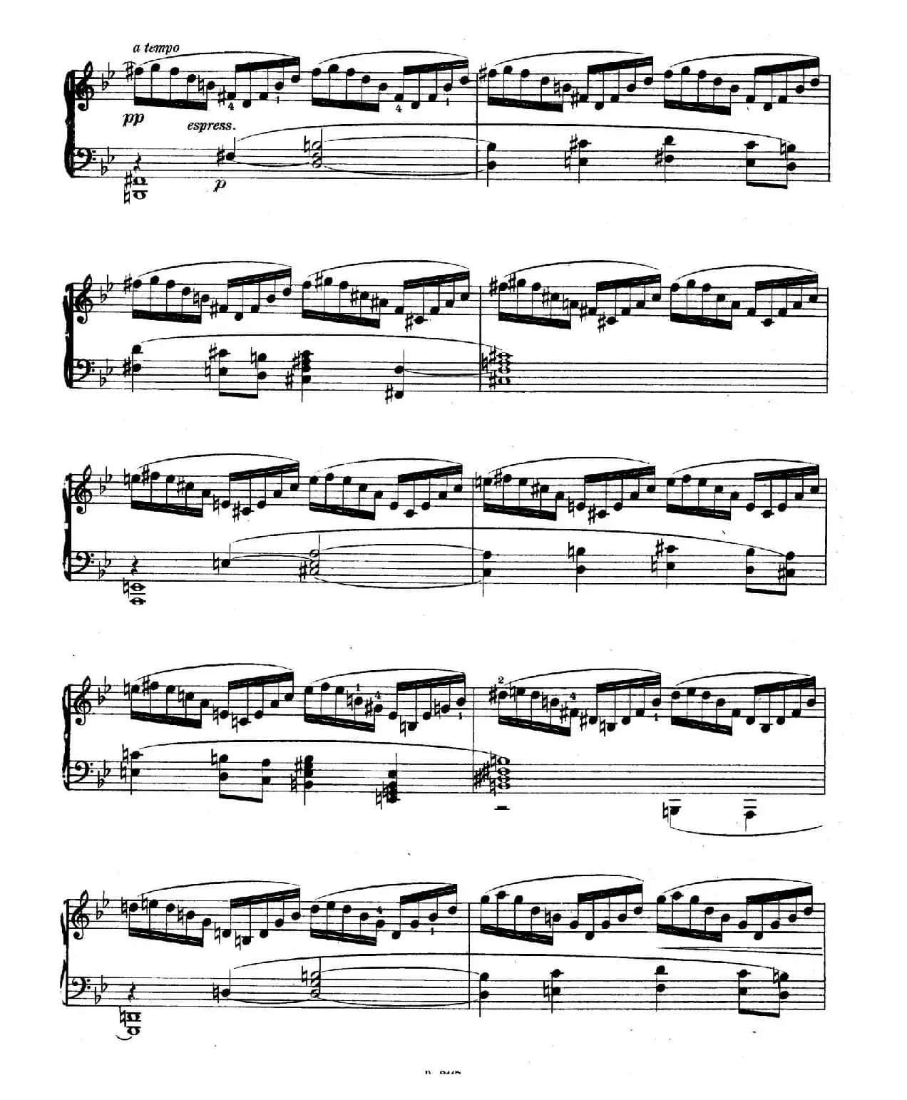 Four Rhapsodies Op.11（4首狂想曲·Ⅰ）