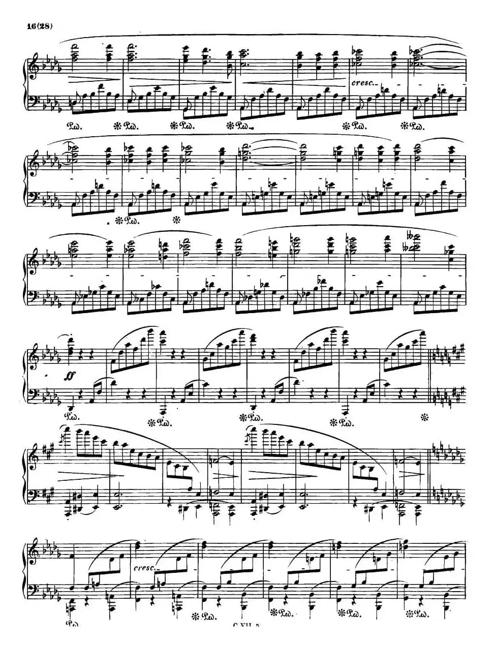 降b小调钢琴谐谑曲Op.31（第二号）