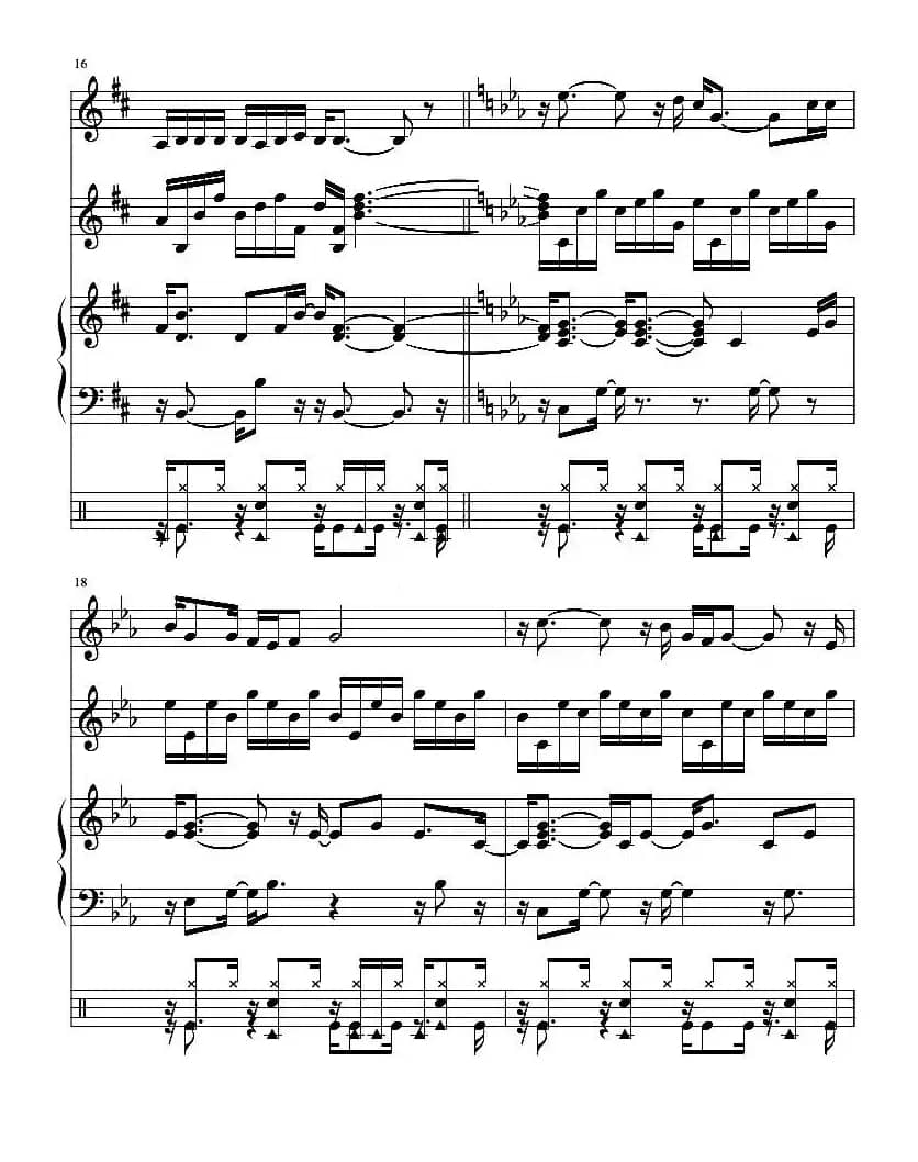 你的样子（双簧管合奏）