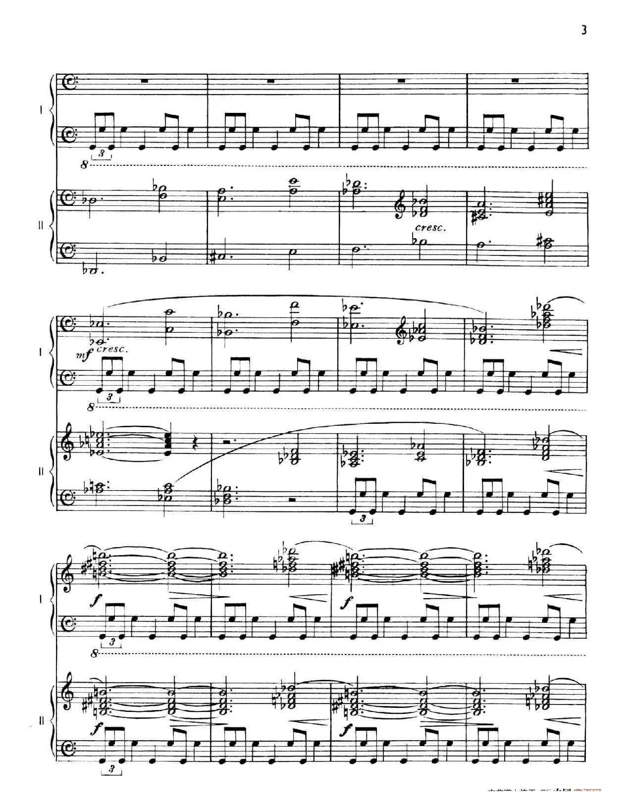 The Planets Op.32（双钢琴）（行星·第一乐章 火星—战争使者）