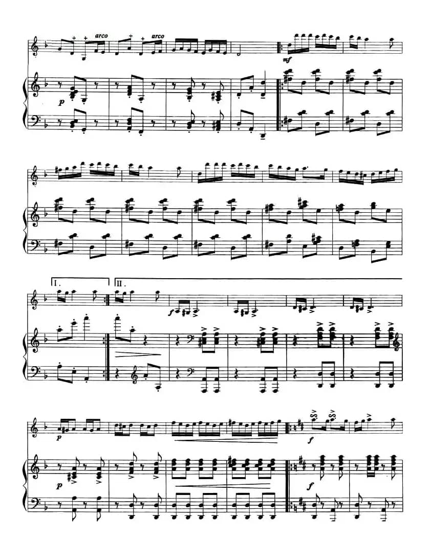 花儿为什么这样红（小提琴+钢琴）