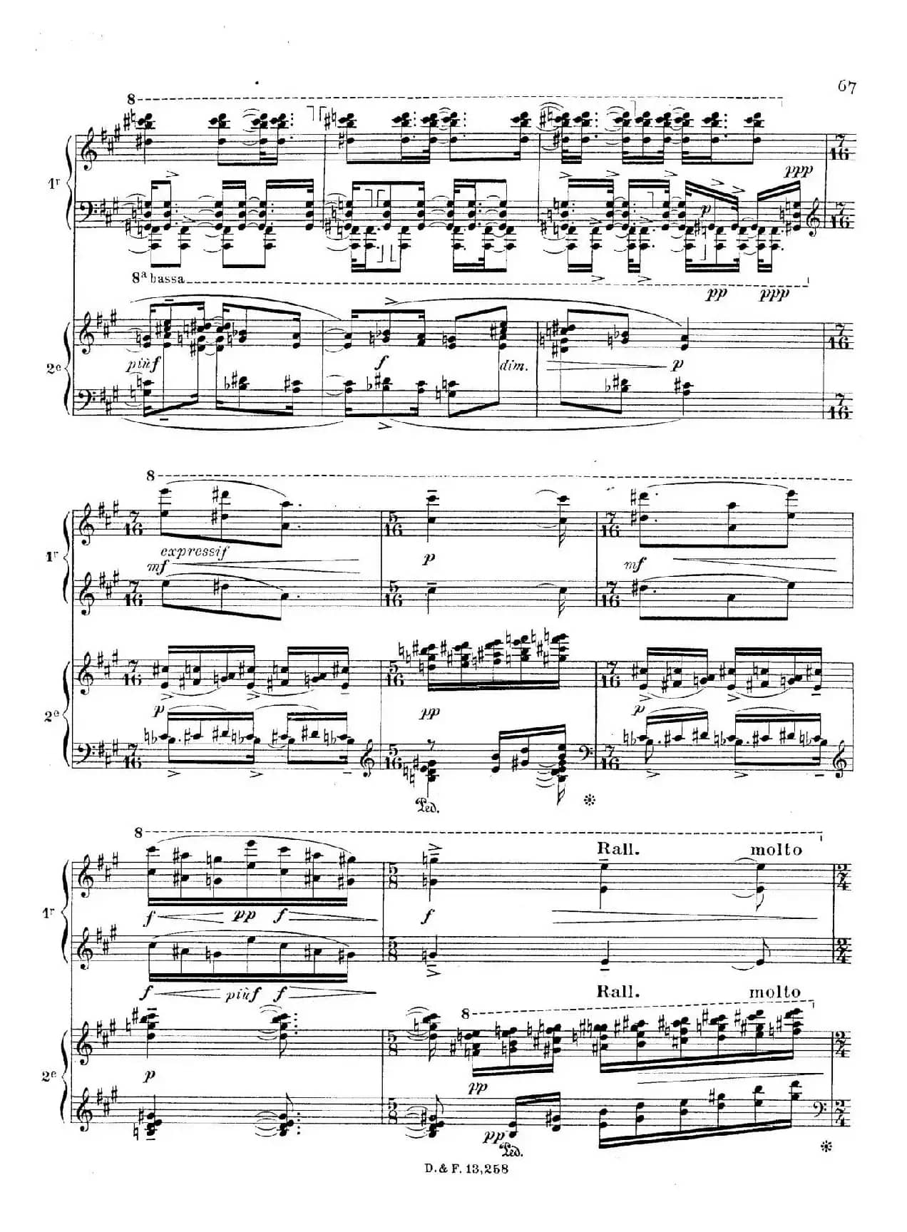 Visions de l'Amen（阿门的幻想·双钢琴·Ⅴ）