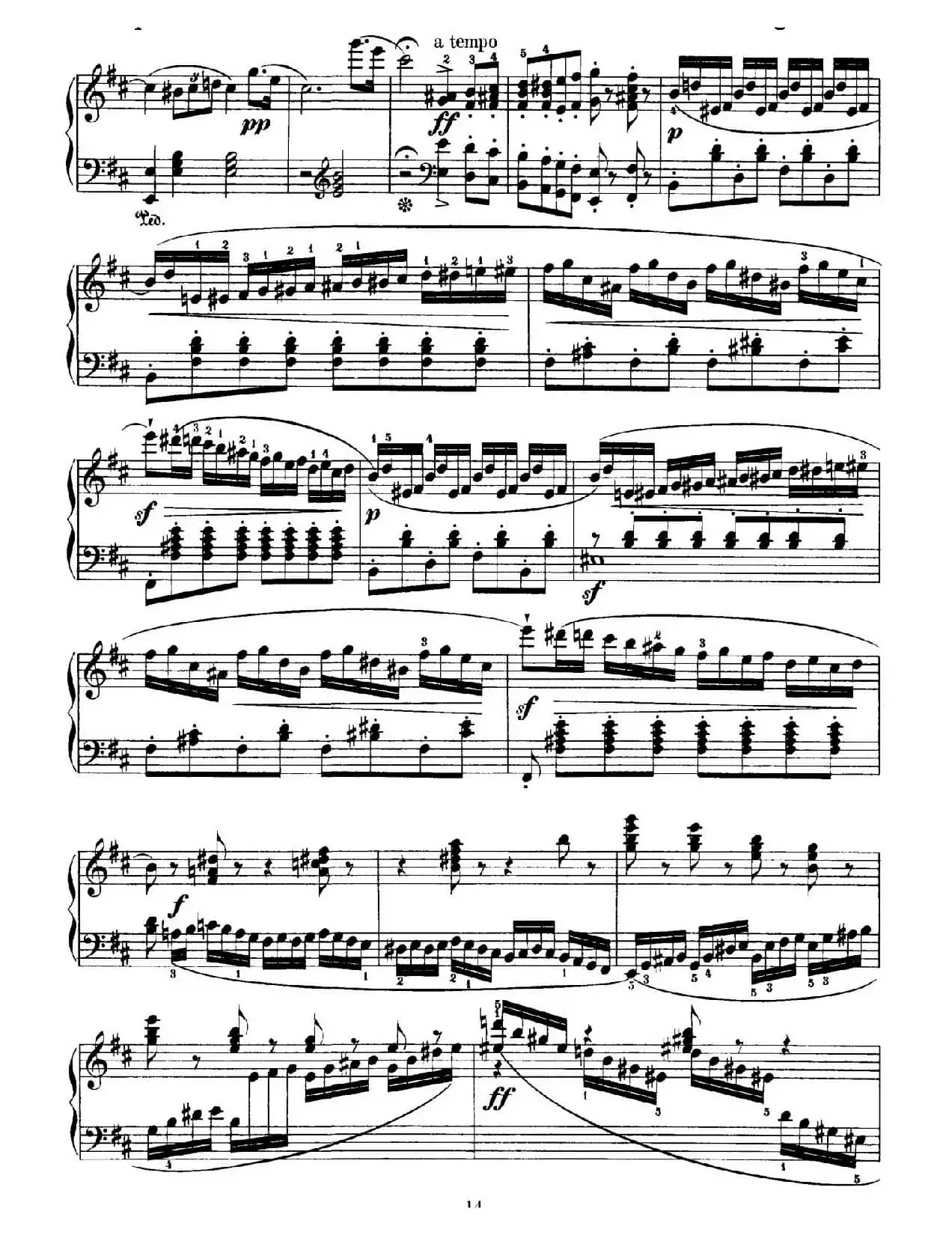 Capriccio Brillante in B Major Op.22（B大调华丽随想曲·钢琴独奏）