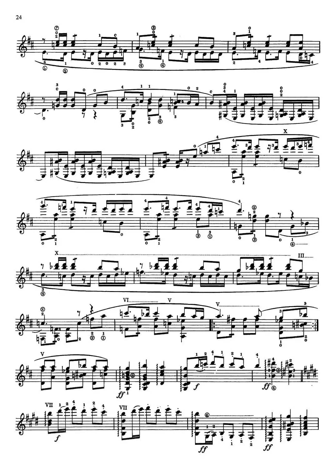 Joaquin Rodrigo Music for Guitar（罗德里戈吉他音乐P22-35）（古典吉他）