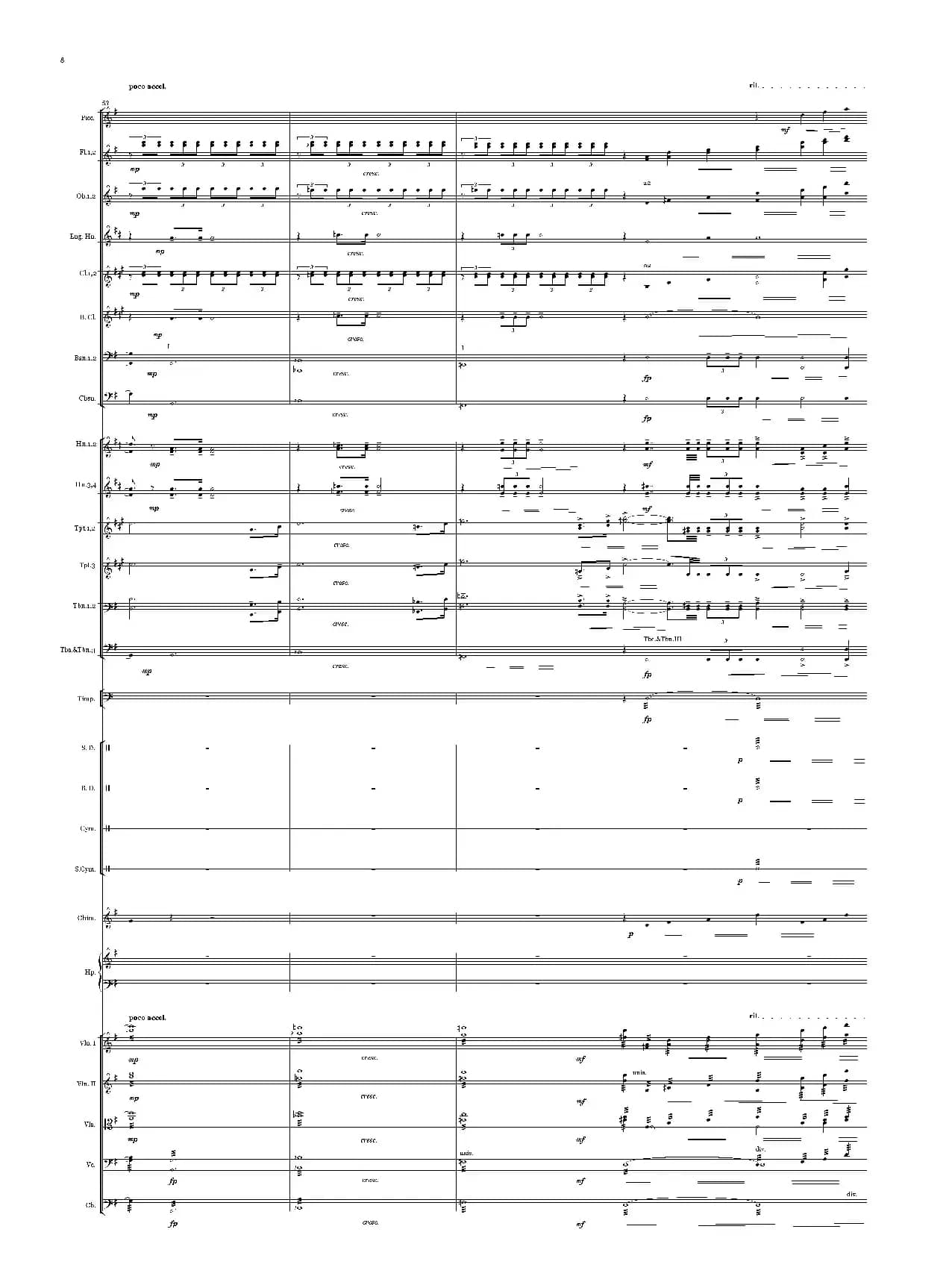 《华夏礼赞音乐史诗》序曲（总谱）