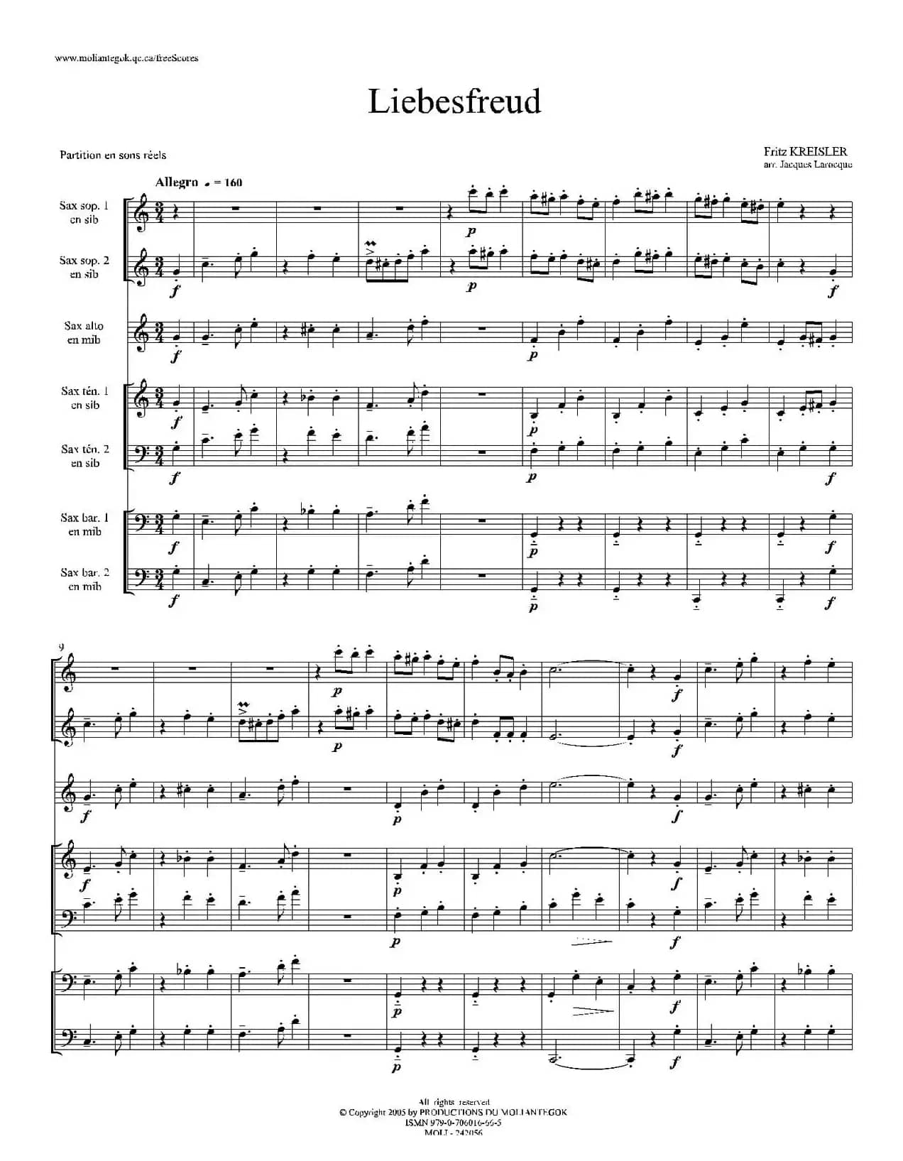 Liebesfreud （四重奏）