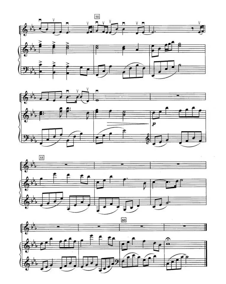 希望（小提琴+钢琴伴奏）