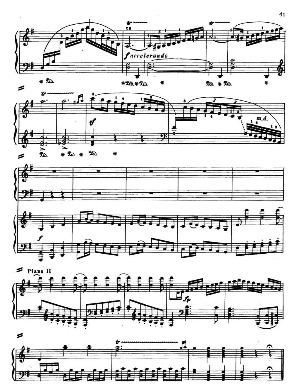 二十八部钢琴协奏曲 No.4