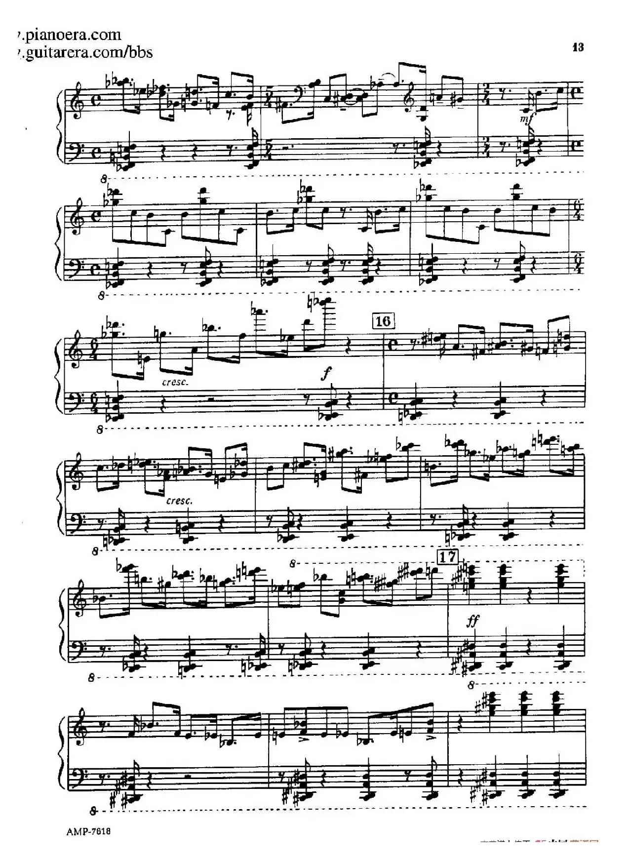 Piano Sonata（钢琴奏鸣曲· 第一乐章）